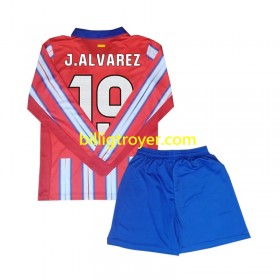 Billige Fotballdrakter Atlético Madrid Julian Alvarez 19 Barn Hjemmedraktsett 2024/25 Langermet